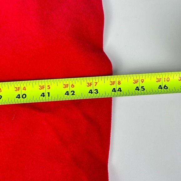 Vanity Fair Tartan Red Smocked Neck Robe Dress Snap Front Lounge Wear S - Picture 11 of 12